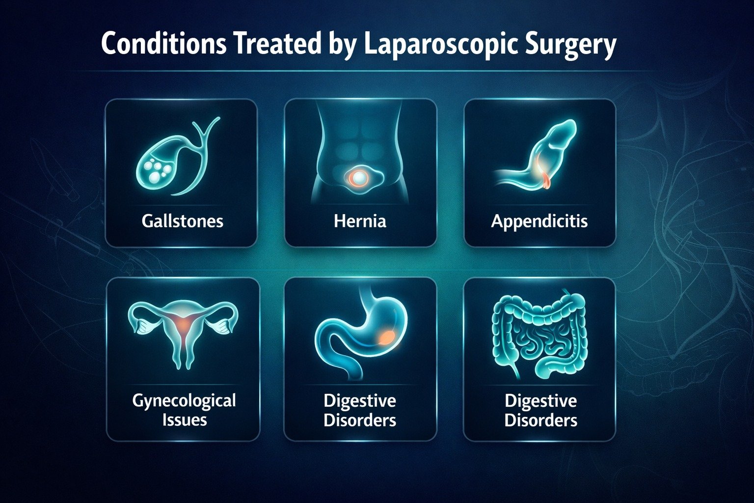 Conditions Treated by Laparoscopic Surgery