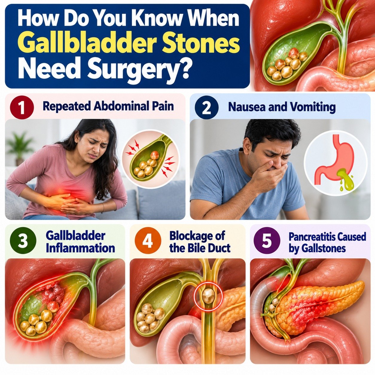 How Do You Know When Gallbladder Stones Need Surgery